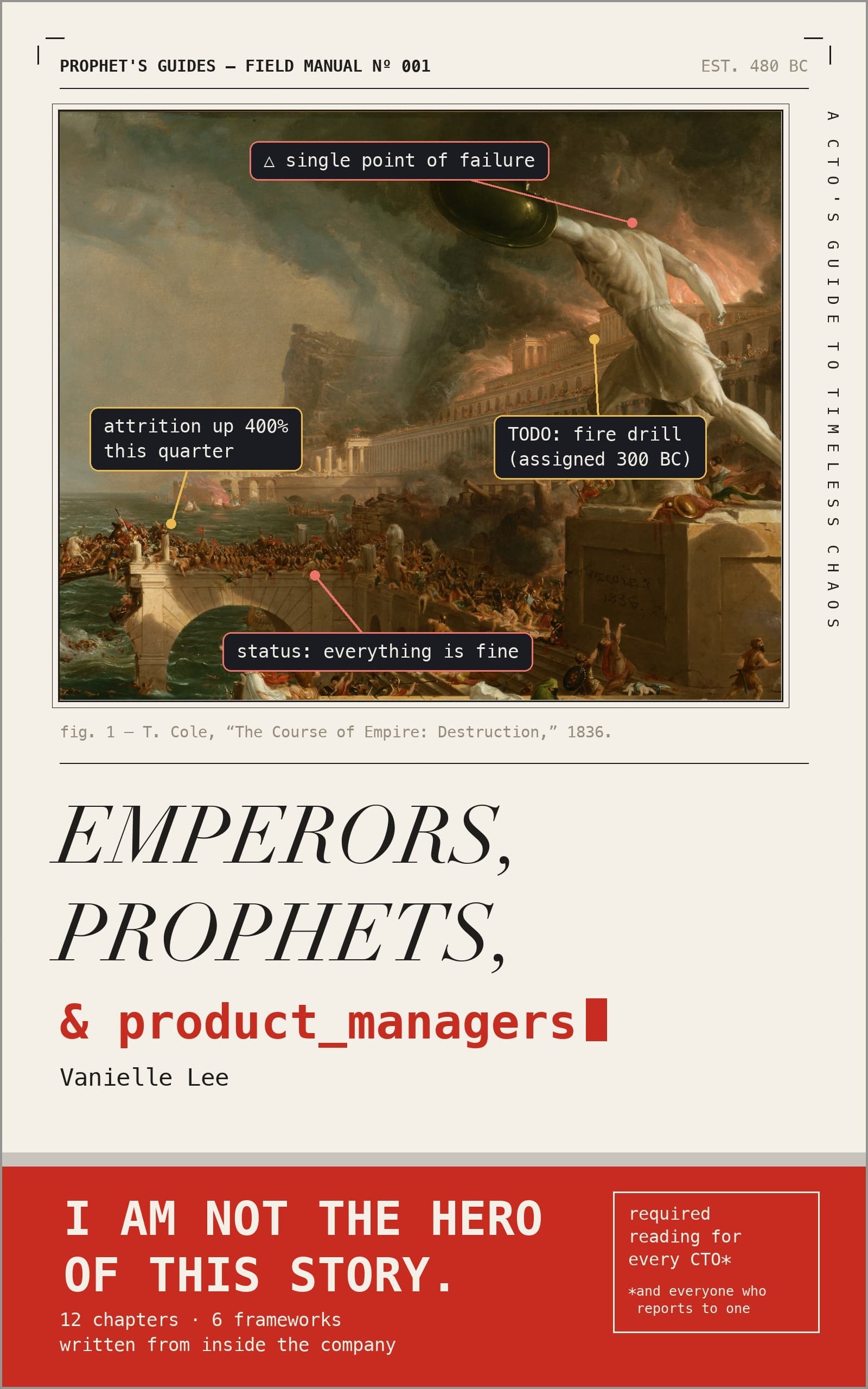 Cover of Emperors, Prophets, and Product Managers by Vanielle Lee